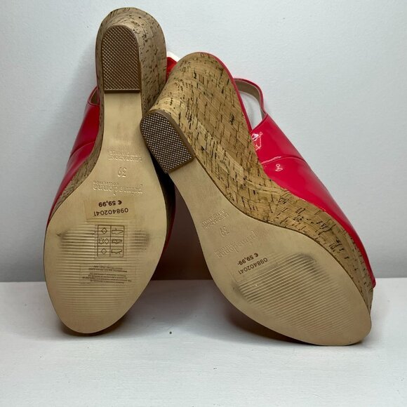 Primadonna Collection Women's Hot Pink Leather Platform Shoes -EU Size 39 (US 8) - Picture 5 of 6